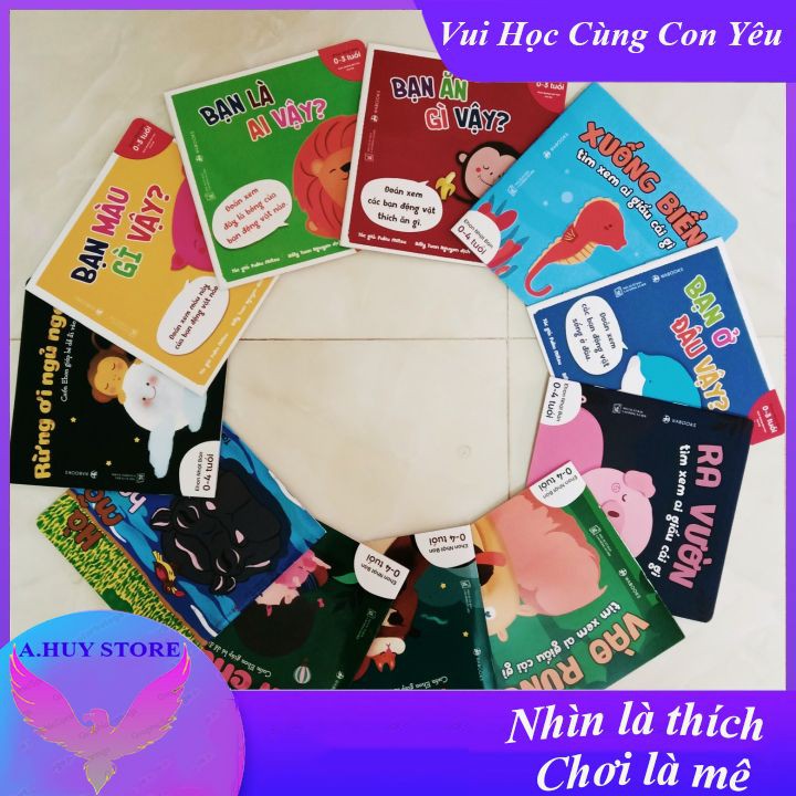 Combo 11 tập Buồn Ngủ Ơi Là Buồn Ngủ phát triển tư duy cho bé từ 6m