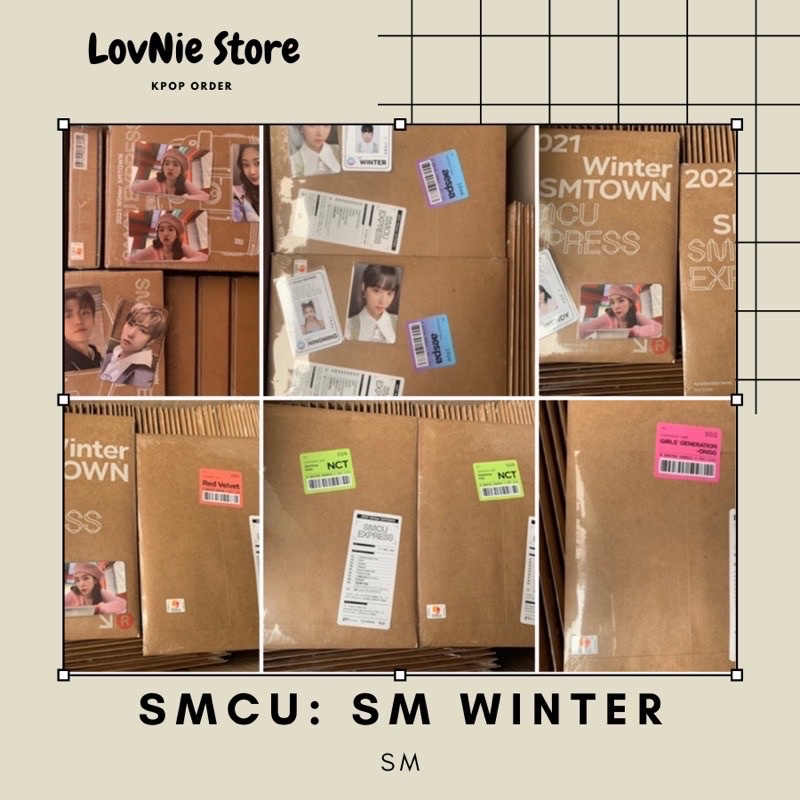 Có sẵn album SMCU 2021 SMTOWN aespa, NCT, Red Velvet, SNSD