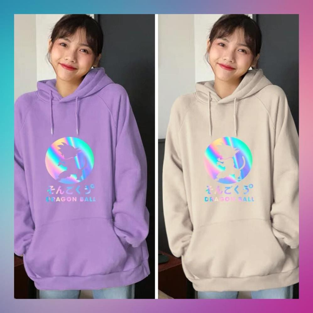 [UY TÍN-CHẤT LƯỢNG] Áo khoác hoodie phản quang Dragon Ball KN33