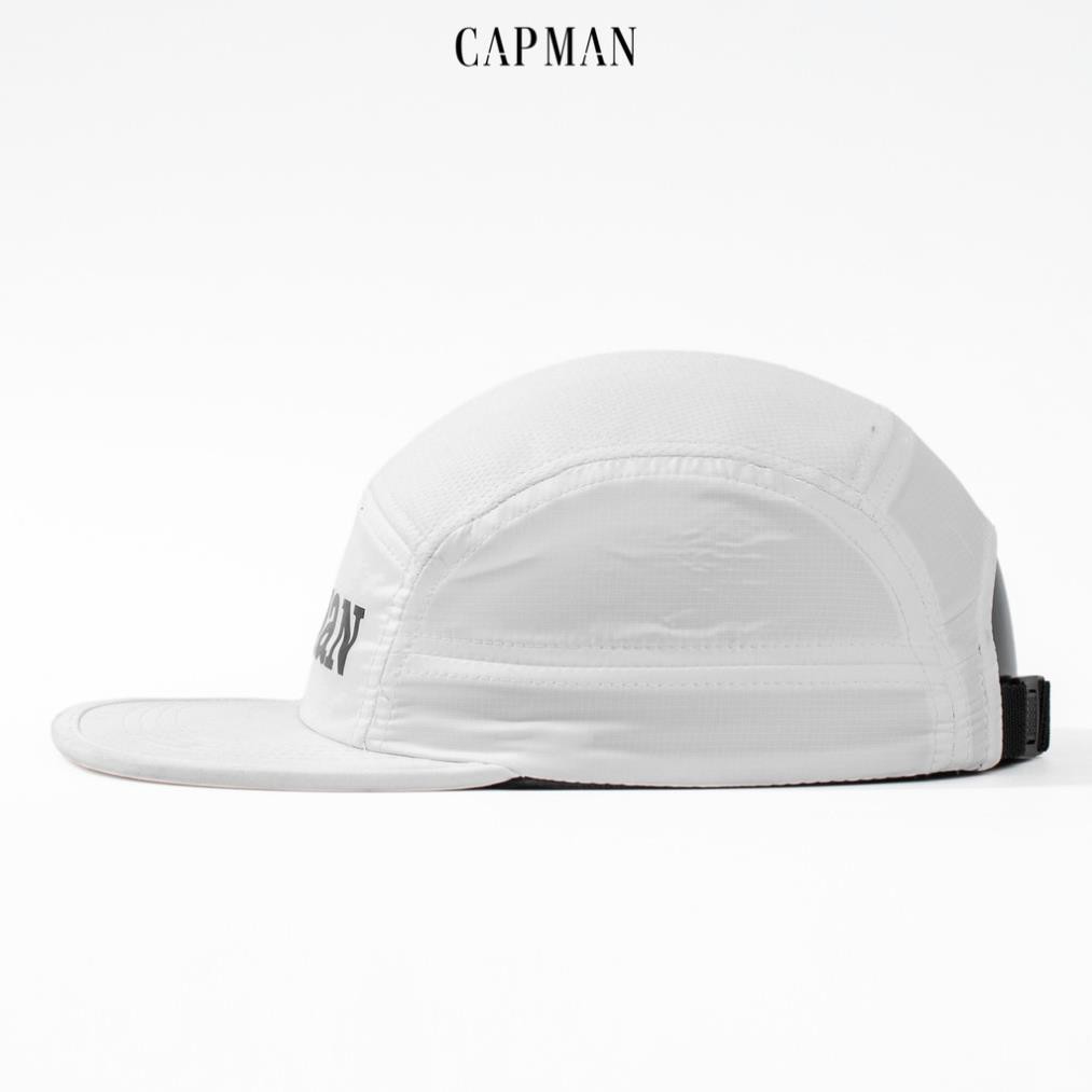 Mũ lưỡi trai CAPMAN chính hãng full box, nón kết nam dù lưới CM97 màu trắng Xịn *