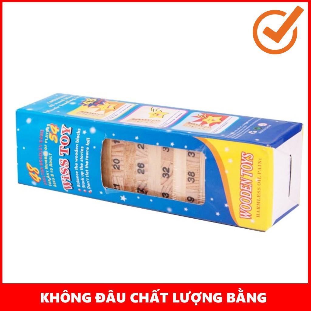 Combo 2 Bộ đồ chơi rút gỗ 54 thanh luyện trí thông minh