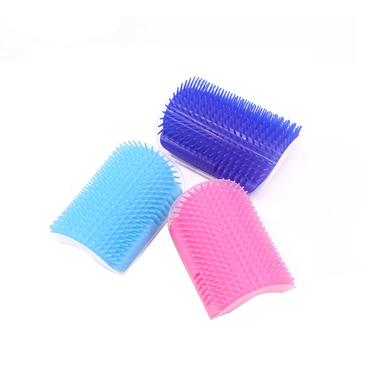 Bàn Chải Gắn Tường Gãi Ngứa Cho Mèo - Tặng Kèm Gói CATNIP Bạc Hà BX8096 MIAOCAT