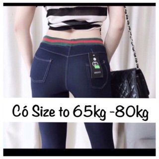 🔊🔊QUẦN LEGGING LƯNG SỌC ĐỎ ( big size)🍉