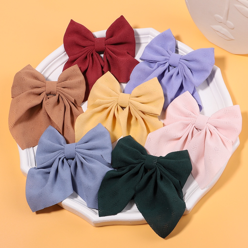 Kẹp tóc KIDSBOWS đính nơ ruy băng lớn thời trang cho nữ