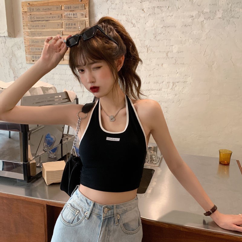 Đầm không tay ôm dáng in chữ màu sắc thời trang dành cho nữ