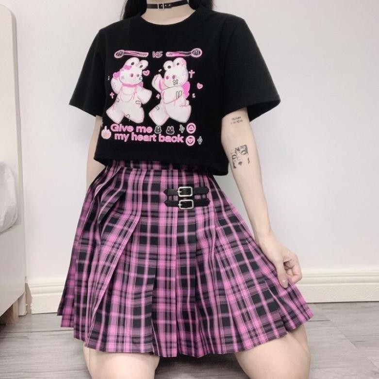 Áo thun phong cách Gothic siêu cá tính danh cho cô nàng sành điệu