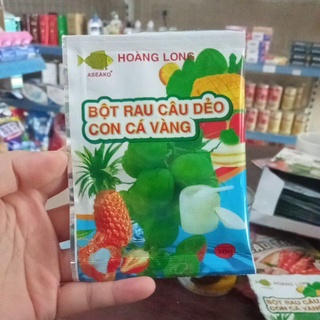 Bột rau câu dẻo con cá vàng hoàng long gói 10g