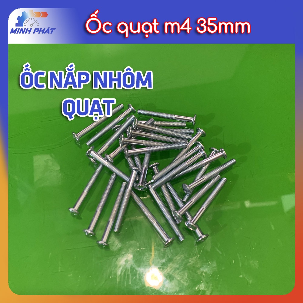 Ốc bắt quạt máy chụp nhôm lòng quạt m4 35mm b3 b4 b5