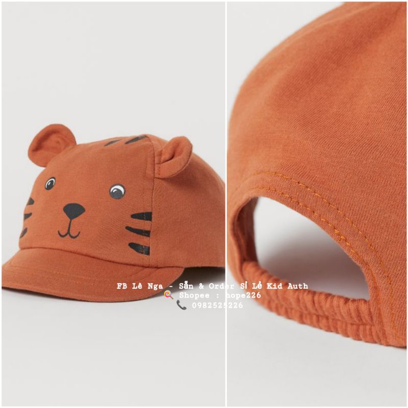 Mũ vải mềm HM JP/ES sz 2-6m, 6-12m, 1-2y, 2-4y