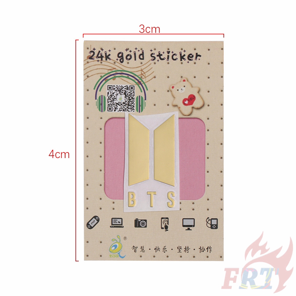 ❤ K-POP BTS ❤ 1Pc Kpop BTS Bangtan Boys Anti Radiation Sticker Handphone Scrapbook Decal Stickers