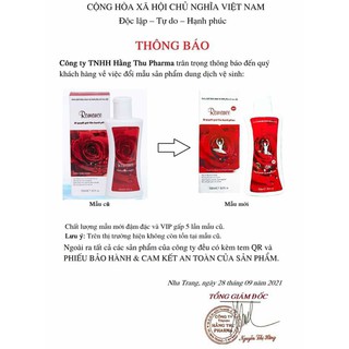 Dung dịch vệ sinh romance vip hằng thu