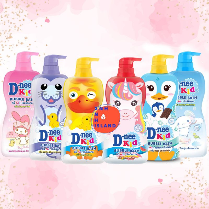 SỮA TẮM GỘI DNEE KIDS HÌNH THÚ 400ML, hsd 2026