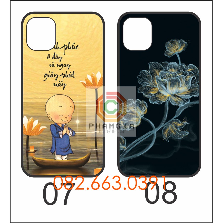 Ốp lưng ép kính iphone 11/11 pro/11 promax/ 12/ 12 promax/ 13 mini 13 13 promax in hình thư pháp