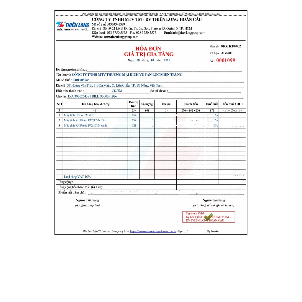 Máy tính Flexoffice FLEXIO CAL-01S