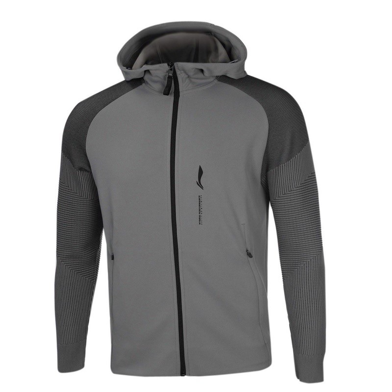 {HÀNG CHÍNH HÃNG} Áo khoác nỉ Li-Ning nam AWDQ525-3
