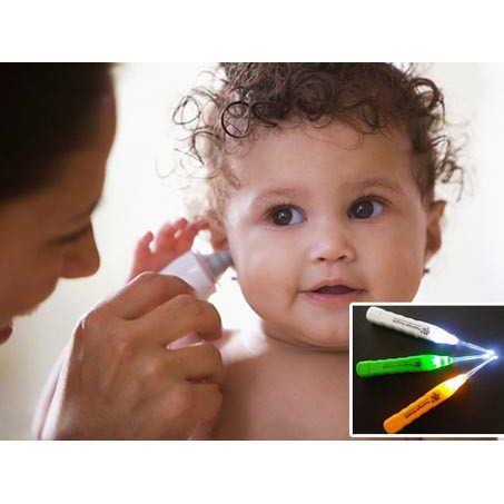 Dụng cụ lấy ráy tai có đèn combo 2 cái