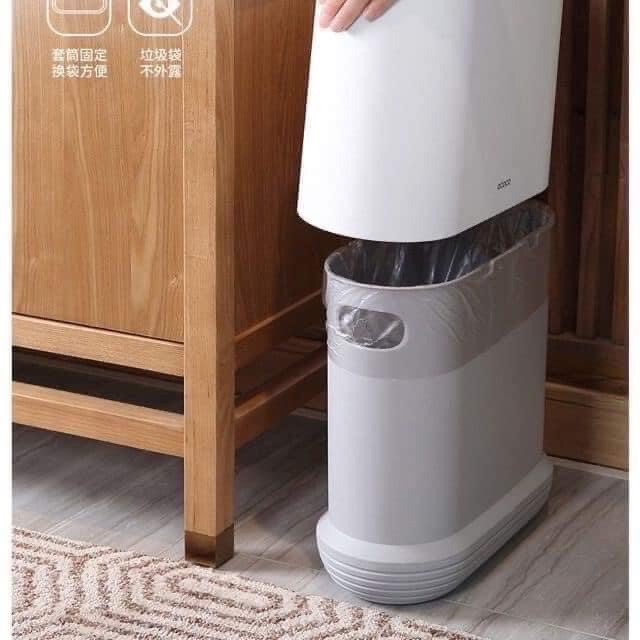 Thùng rác thông minh Ecoco, thùng đựng rác 10l cho gia đình, thùng đựng rác mini YAMADA Nhật Bản