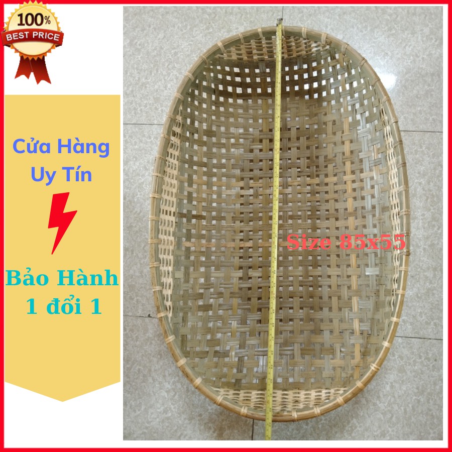 Nôi Tre Đặt Nằm Võng Cho Bé Size 85x55