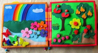 Vải dạ (KT ~28x28cm) 🍎🍋🍇🥝🍉