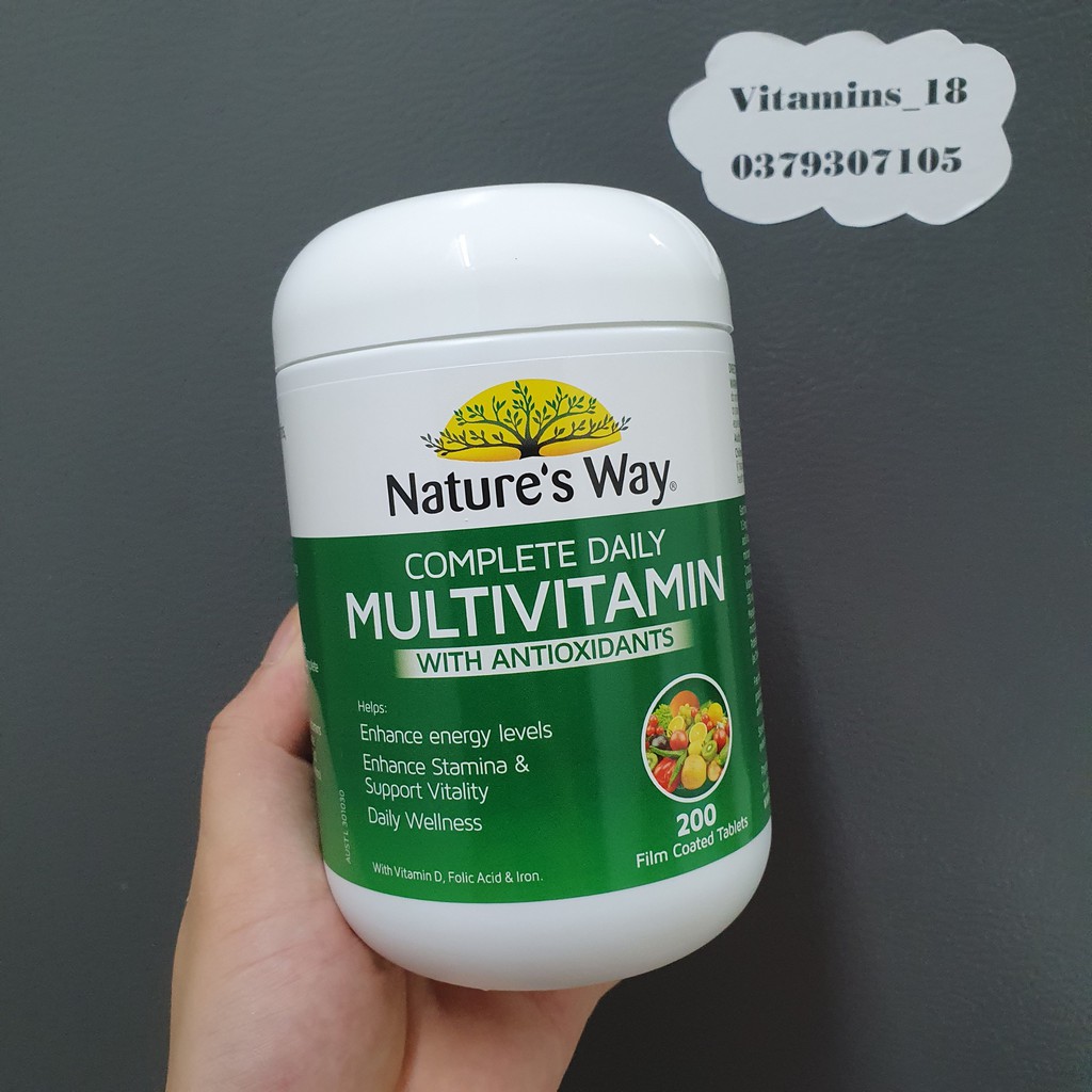 Vitamin tổng hợp Multivitamin 200 viên - Úc | BigBuy360 - bigbuy360.vn