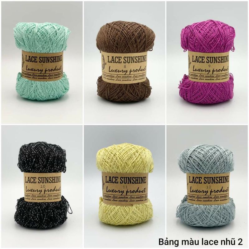 Sợi Lace Sunshine | BigBuy360 - bigbuy360.vn