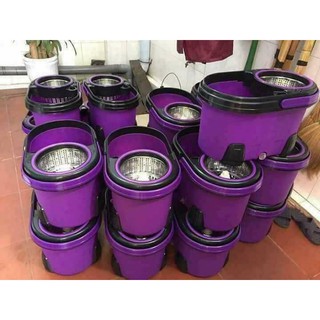 Bộ lau nhà robot 360 kèm bông lau