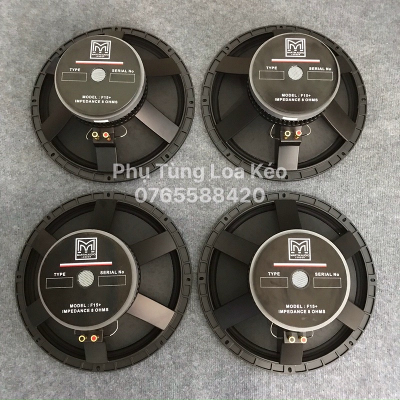 Bass 40cm Martin Từ 190 Coil 75 Trở Kháng 8ohm Công Suất 300w