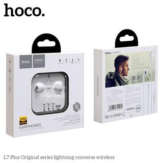 FreeShip - Sale Sập Sàn Tai Nghe Dây chân lightning dành cho iphone 7,8,X,.. -Hoco L7 Plus -Hàng phân phối chính hãng