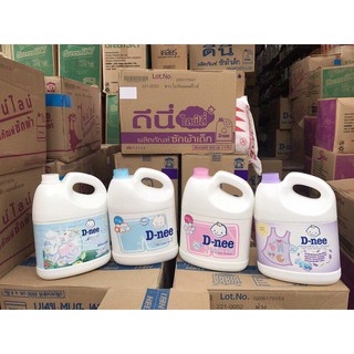 Nước giặt xả Dnee 3000ml, hàng Thái Lan