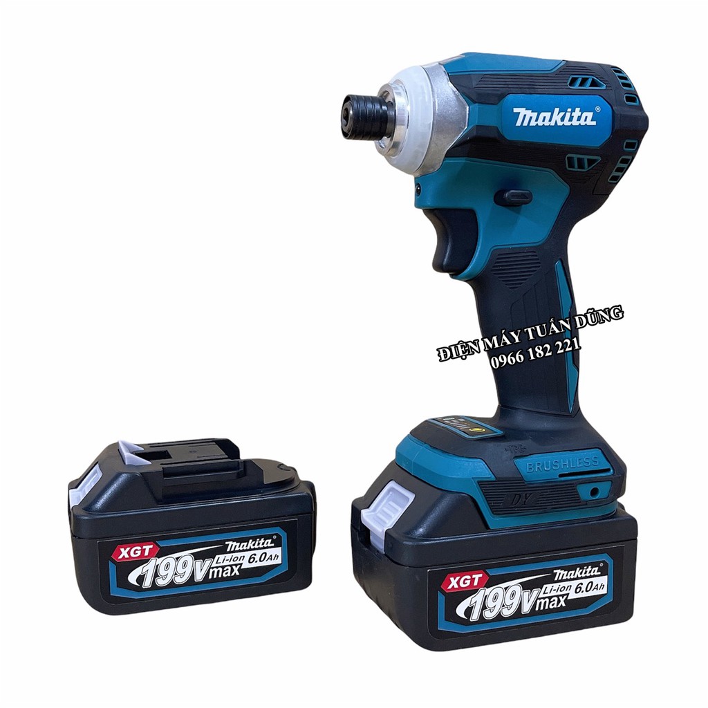 Máy chuyên bắt vít dùng pin Makita TD172D 199V Hàng cao cấp Vong tua cao cho thợ chuyên bắt vít