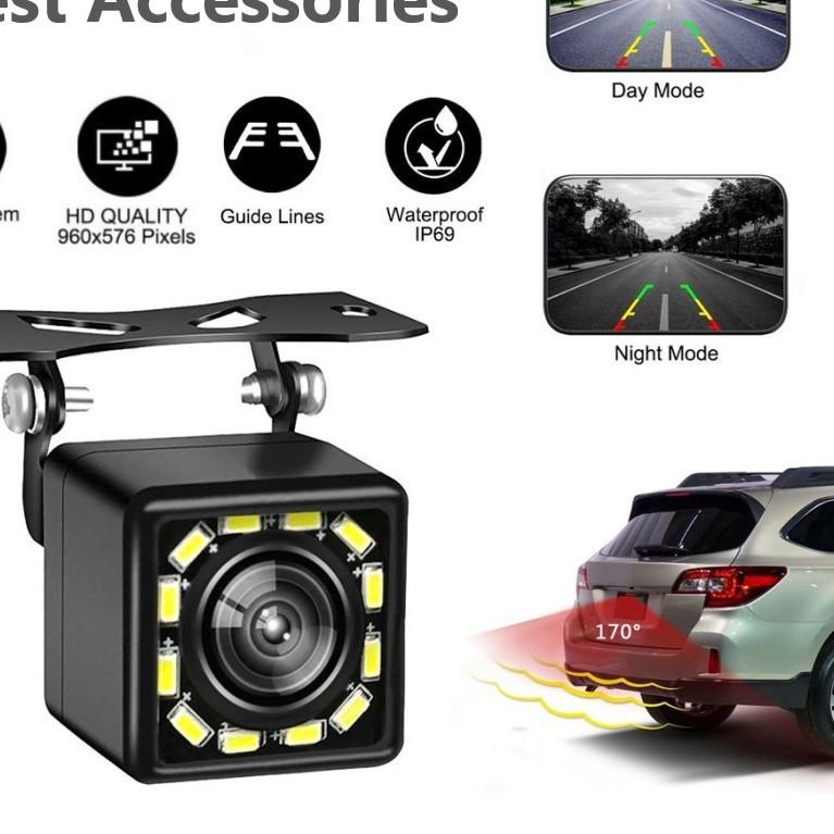 Camera Lùi Xe Hơi Có Đèn LED CCD QM-01 | BigBuy360 - bigbuy360.vn