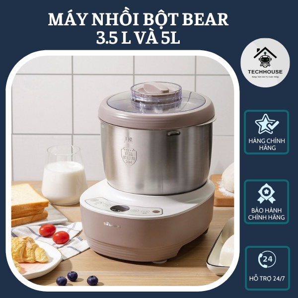 Máy trộn bột làm bánh tự động ủ bột Bear