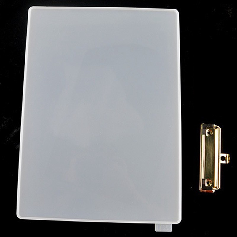 【Ready Stock】DIY Drawing Board Crystal Glue Mold,Music Score Folder Resin Silicone