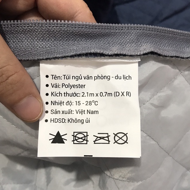 Túi ngủ văn phòng Cao Cấp DÀY,ÊM,Túi ngủ dã ngoại Hàng Việt Nam