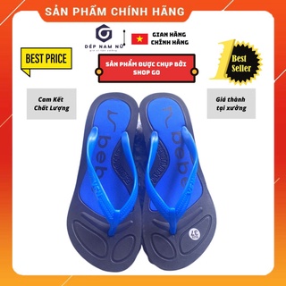 Dép kẹp nữ đế cao gót 5cm chất liệu xốp nhẹ mềm êm chân Thời Trang Cao Cấp BeBe