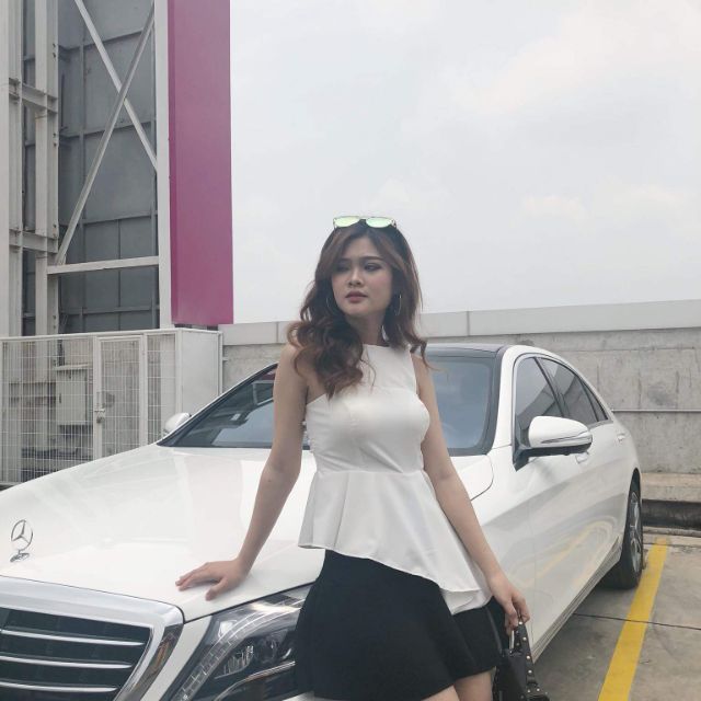 đầm vạt chéo