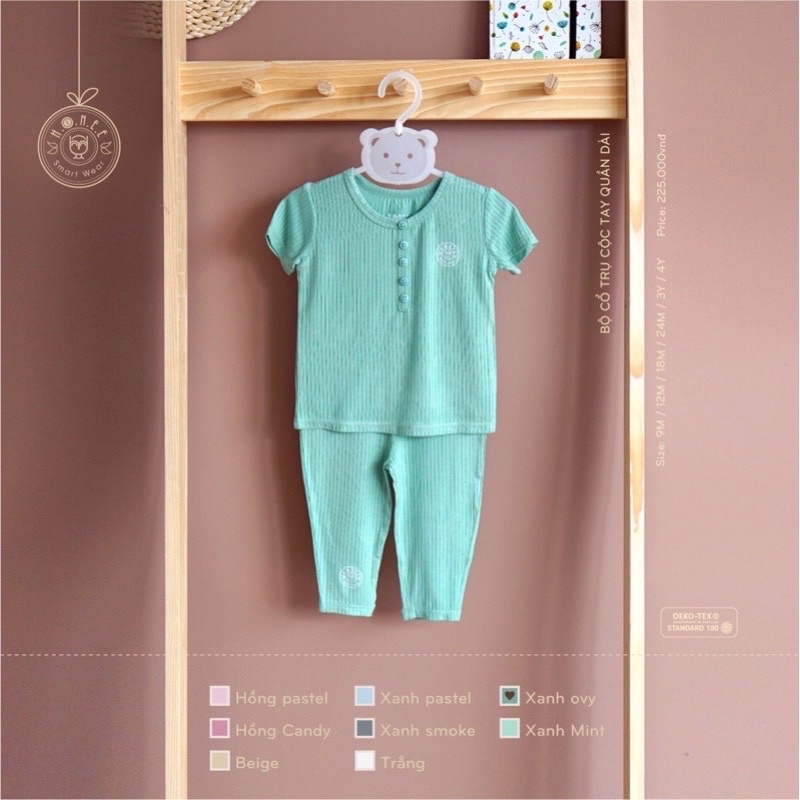 XẢ KHO - HRNEE bộ quần áo sợi model