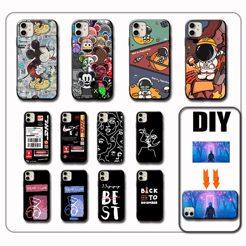 Ốp Điện Thoại Mềm In Hình Chuột mickey Cho iPhone 13 12 11 XS Pro Max Mini iPhone X XR 8 7 6 6S Plus 5 5S