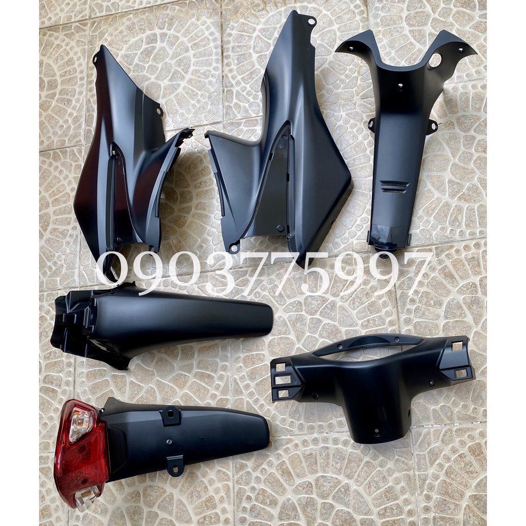 Dàn áo WAVE A  đời 2006 tem xương cá , Bộ vỏ nhựa WAVE A 2006 WAVE A 100