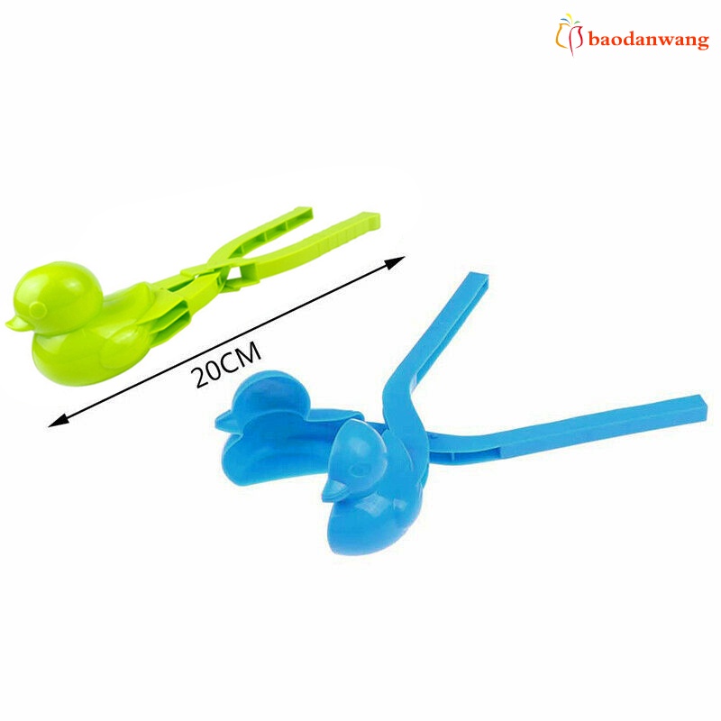 Đồ chơi khuôn nặn bóng tuyết hình chú vịt đáng yêu cho bé