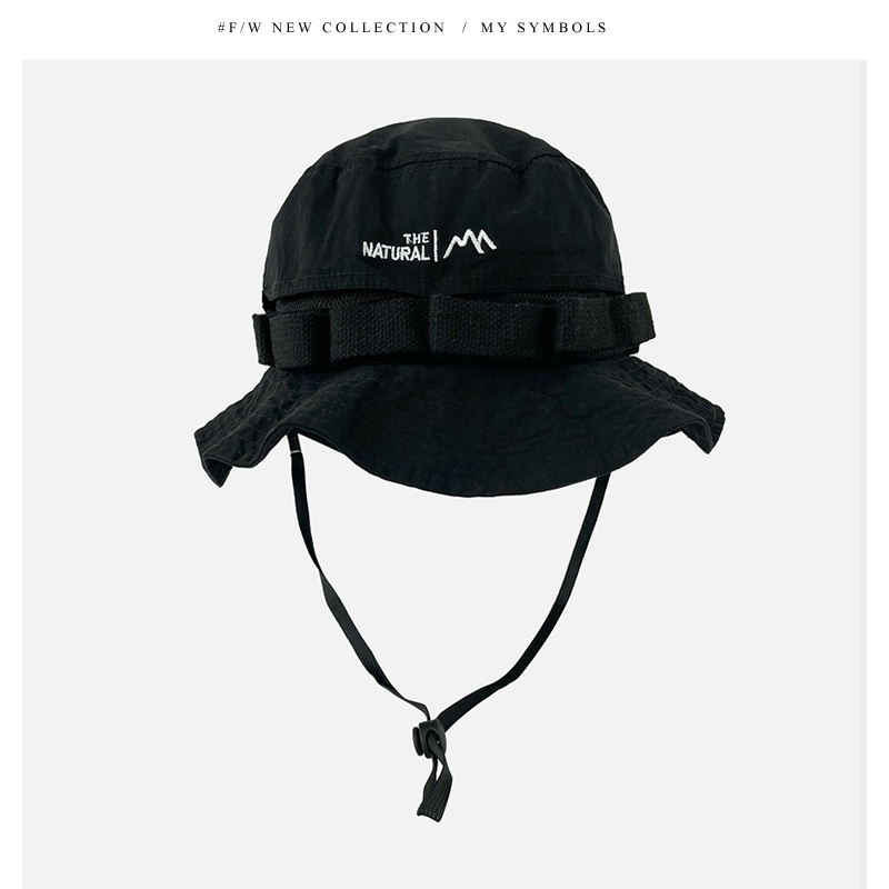 Nón tai bèo mỏng chống nắng ngoài trời kiểu cao bồi phương Tây thời trang mùa hè Nhật Bản cho nam và nữ