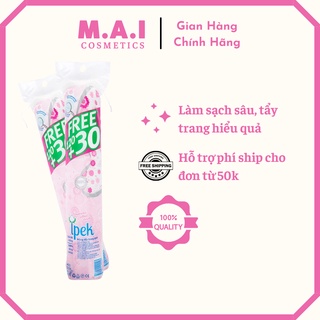 [MÃ SR0914 giảm 20K đơn 0đ] Bông Tẩy Trang Ipek - túi 150 miếng (Hàng Nhập Thổ Nhĩ Kỳ)