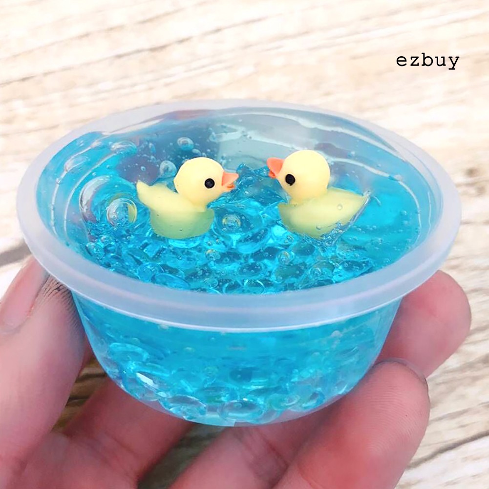 Đồ Chơi Slime Trang Trí Chú Vịt Nhỏ Dễ Thương