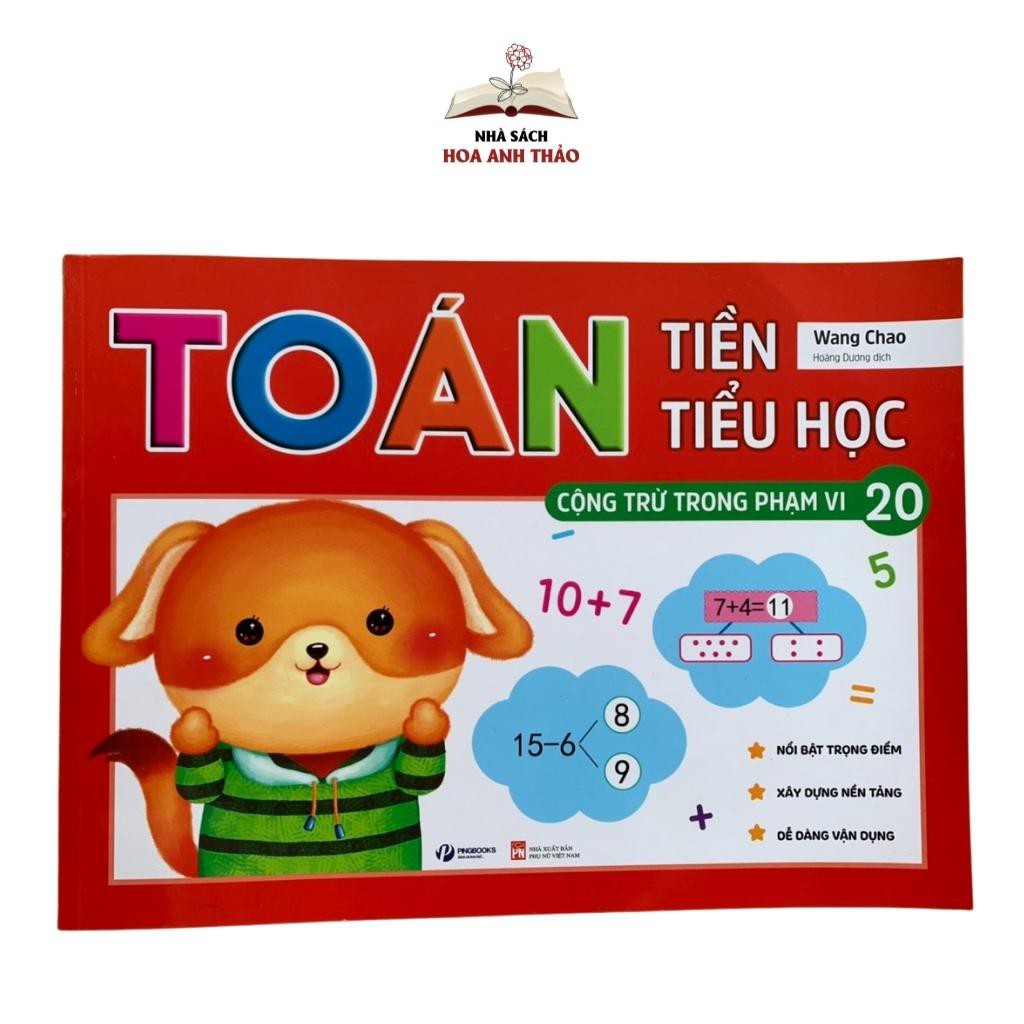 Sách - Toán tiền tiểu học - Trang bị kiến thức cho trẻ trước khi vào lớp 1 ( Bộ gồm 2 cuốn)