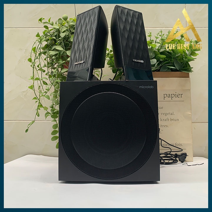 Loa Máy Tính Để Bàn Bluetooth Công Suất Lớn Chính Hãng Microlab M300BT - Loa Vi Tính Laptop Âm Thanh Cực Đỉnh