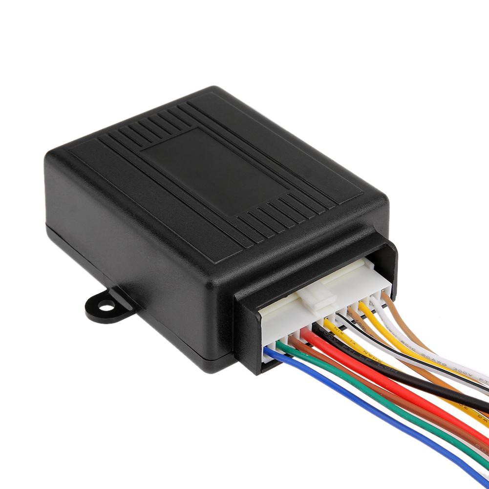 Bộ khóa cửa xe ô tô có remote điều khiển từ xa