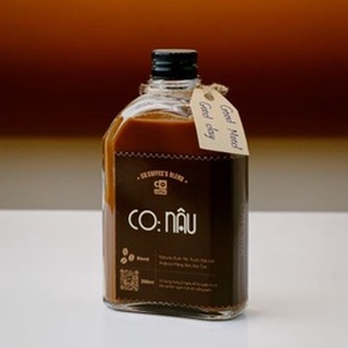 Co:coffee Cà phê Nâu đóng chai thủy tinh 200ml/100ml