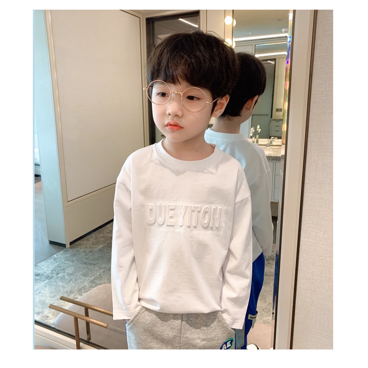 AT37 Size90-150 (9-35kg) Áo thun bé trai Thời trang trẻ Em hàng quảng châu