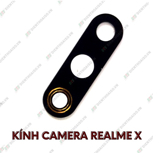 Mặt kính camera realme x có sẵn keo dán