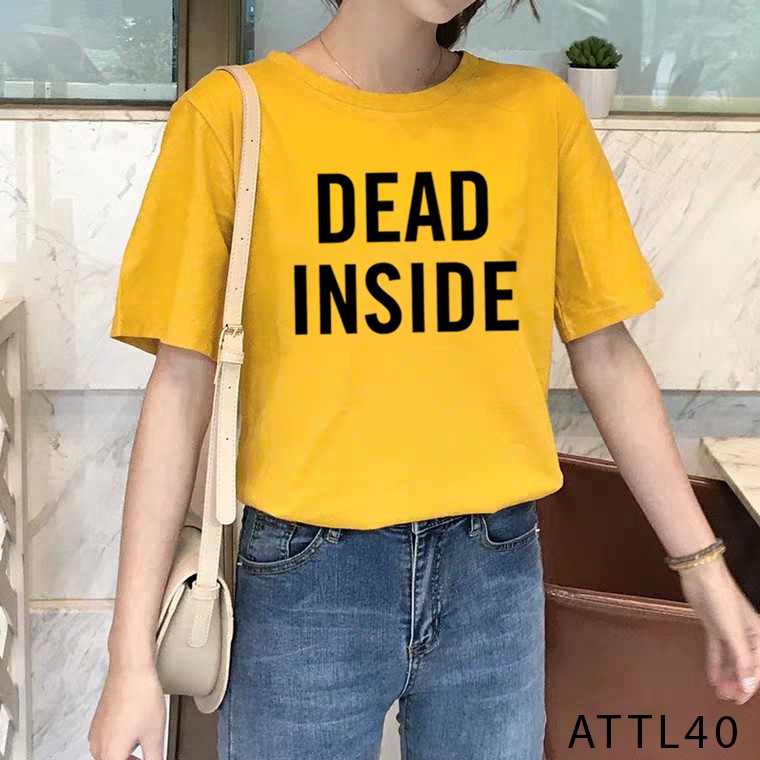 [FREE SHIP ĐƠN TỪ 50K] Áo phông DEAD INSIDE siêu hot HARI0520 1